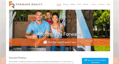 Desktop Screenshot of forwardrealty.com